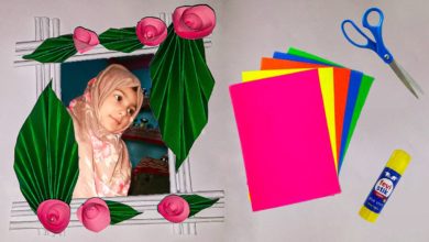 Photo of How to Make Photo Frame with Paper | Art and Craft