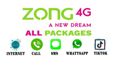 Photo of Zong Internet, Call, SMS , WhatsApp Packages | Daily, Weekly, Monthly | Sayfjee
