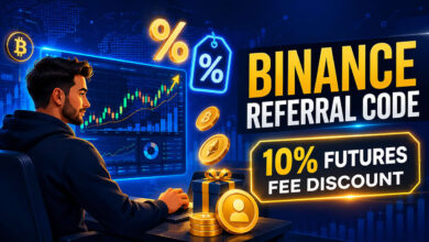 Binance referral code 10 percent futures fee discount thumbnail