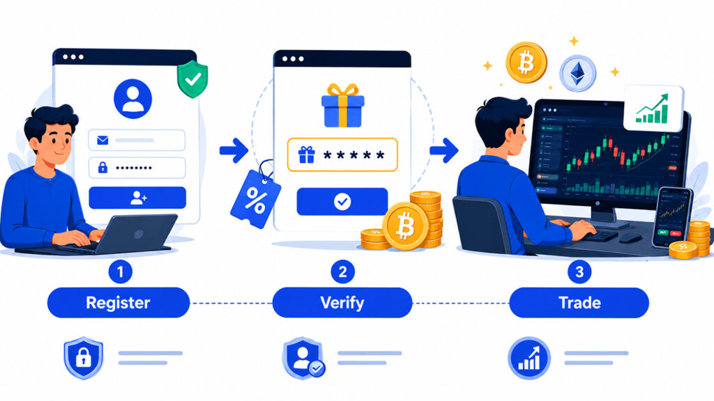 Binance Referral Code: Lifetime 10% Discount 4 Binance referral code registration verification and trading process